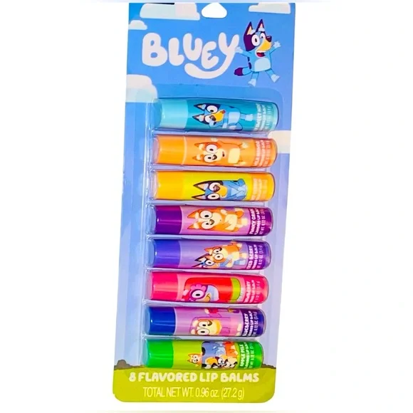 Bluey Lip Balm, 8 Pack, Multiple Flavors, 27.2g - Picture 1 of 5